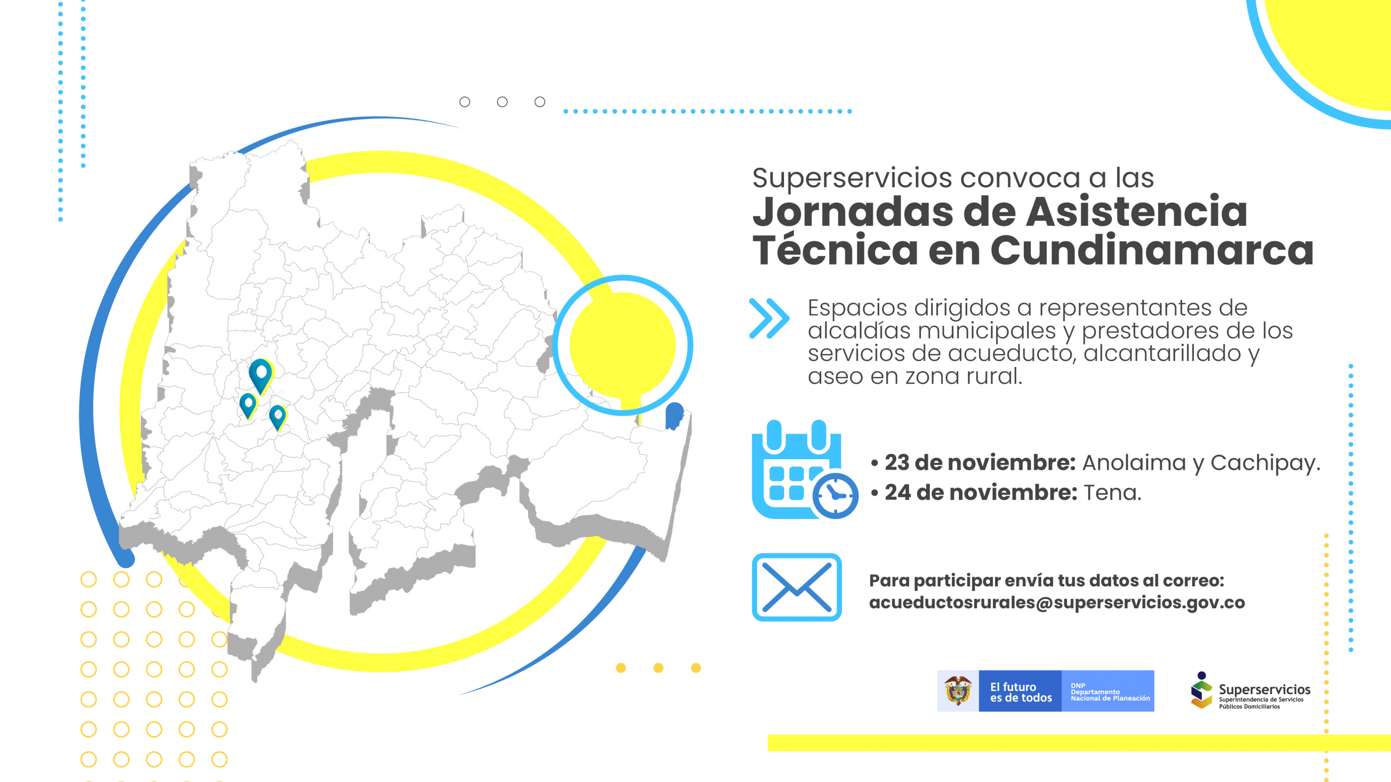 Jornadas de Asistencia Técnica en Cundinamarca
