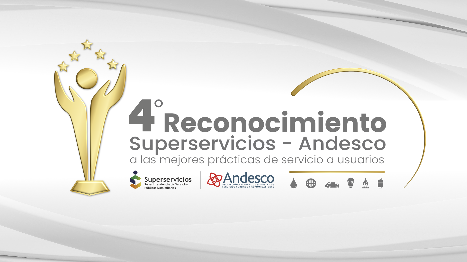 Imagen del logo cuarta versión del Reconocimiento Superservicios – Andesco
