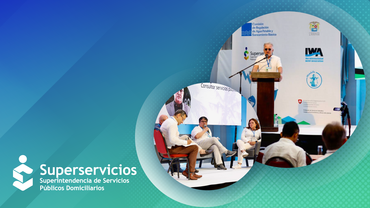 El superintendente de Servicios Públicos Domiciliarios, Dagoberto Quiroga Collazos, participó en la edición 67 del Congreso de ACODAL