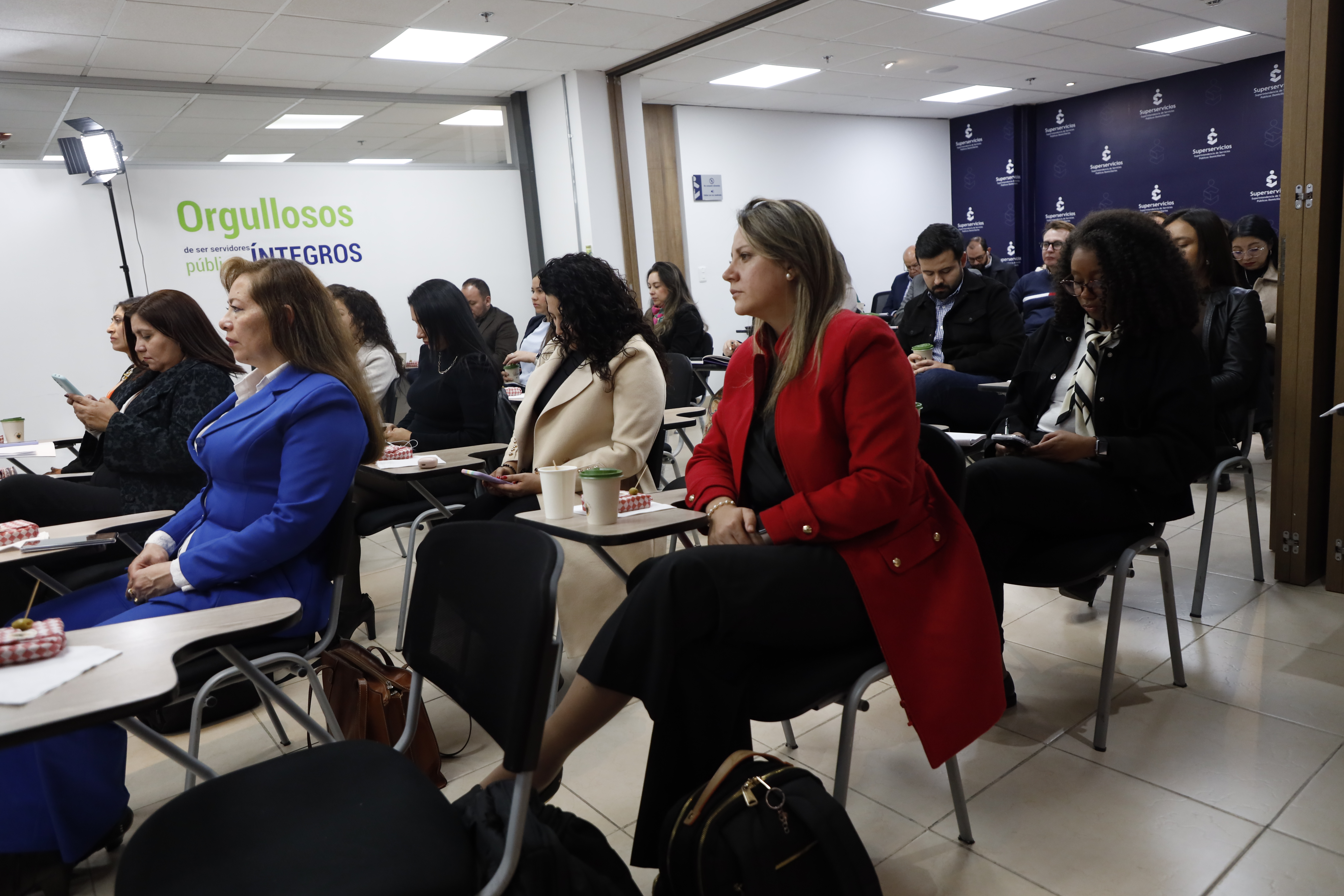 Asistentes a la tercera versión Café Jurídico 