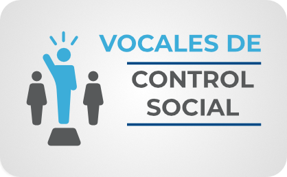 Vocales de control social 